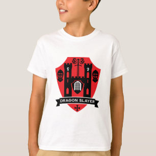Camiseta Cavaleiro Inglês Medieval Dragão