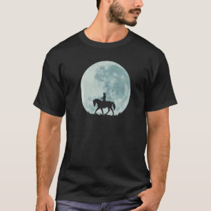 Camiseta Cavaleiro-Lua-Cheia Rapariga-Cavaleiro-Cavaleiro-C