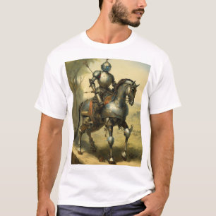 Camiseta Cavaleiro Medieval em Warcavalo