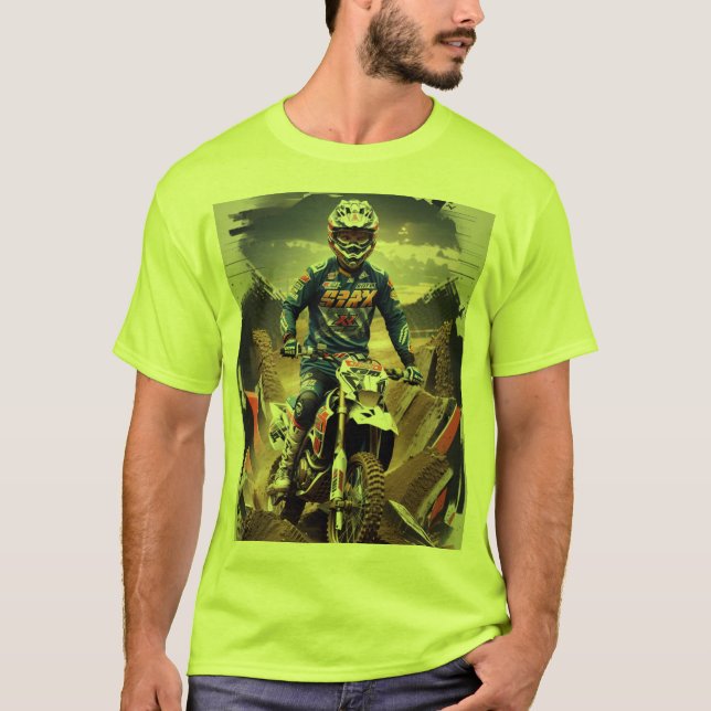 Camiseta Cavaleiro Motocross (Frente)