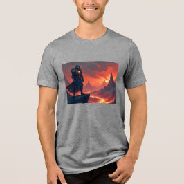 Camiseta Cavaleiro Negro da Chama