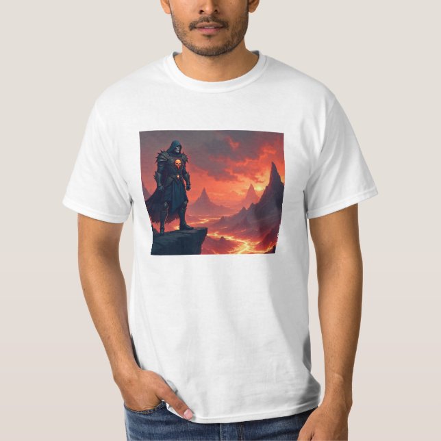 Camiseta Cavaleiro Negro da Chama (Frente)