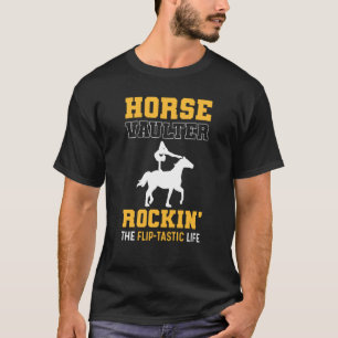 Camiseta Cavaleiro Saltador Balançando A Vida Flip tástica