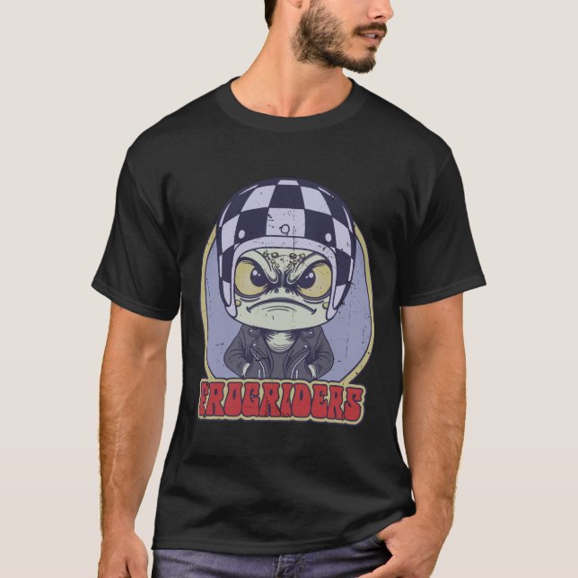 Camiseta Cavaleiro Sapo Engraçado (Frente)