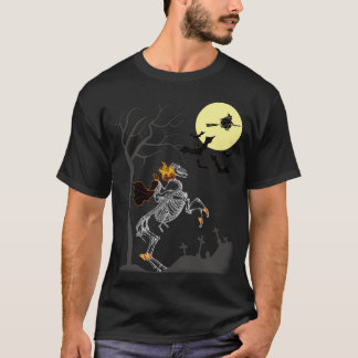Camiseta Cavaleiro Sem Cabeça de Halloween