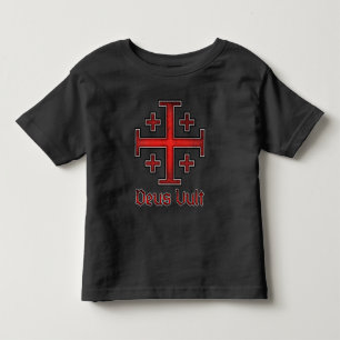Camiseta Cavaleiro Templário de Jerusalém Cruz Cristã