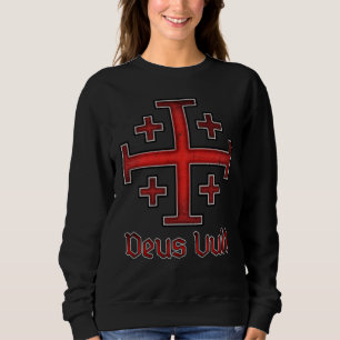 Camiseta Cavaleiro Templário de Jerusalém Cruz Cristã