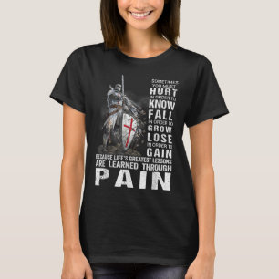Camiseta Cavaleiro Templário Guerreiro Cristão De Deus Apre