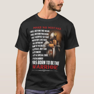 Camiseta Cavaleiro Templário Não Comete Erros No Cruzador