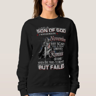 Camiseta Cavaleiro Templário Sou Filho de Deus, Cristão Nov