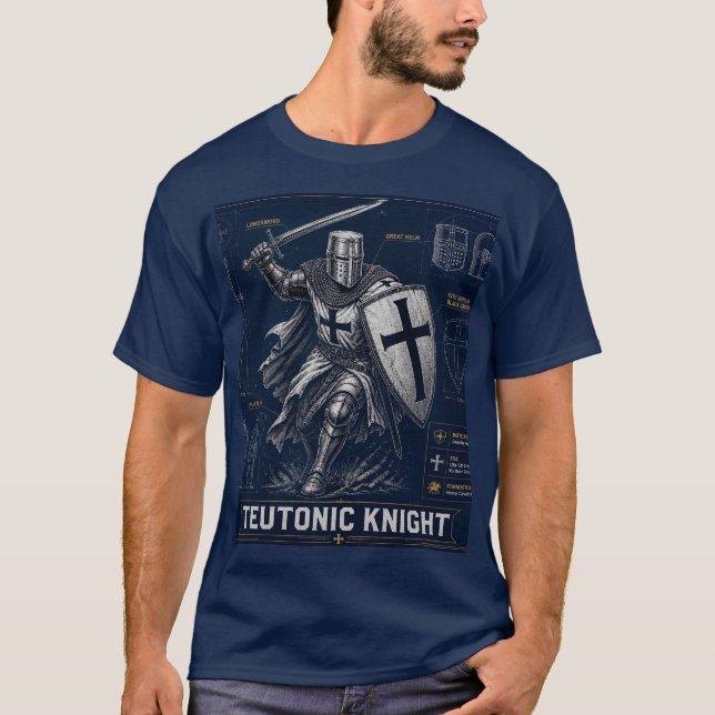 Camiseta Cavaleiro Teutônico (Frente)