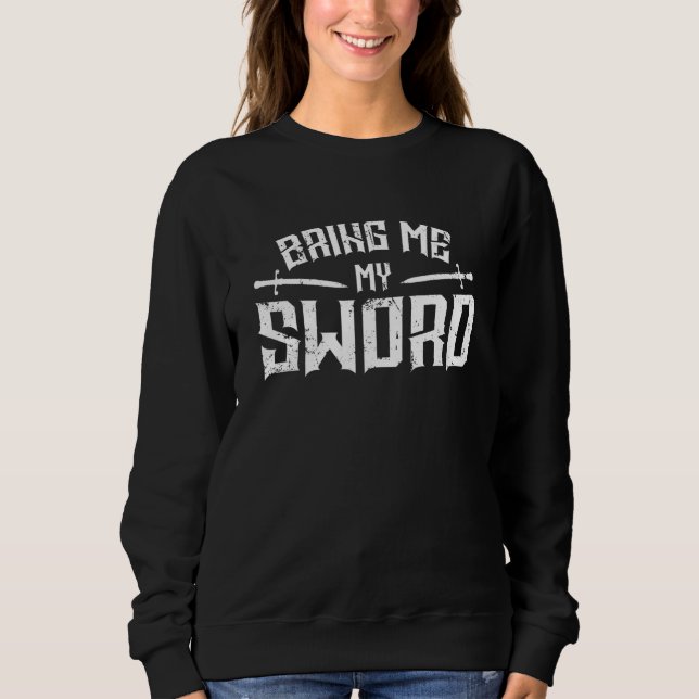 Camiseta Cavaleiro Traga Minha Espada (Frente)