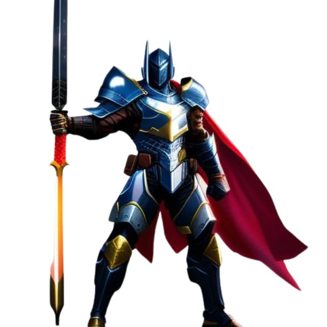 Camiseta Cavaleiro Vibrante (Criador carregado)