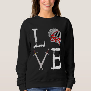 Camiseta Cavaleiros Adoram Templar Carrossel Helmet Medieva