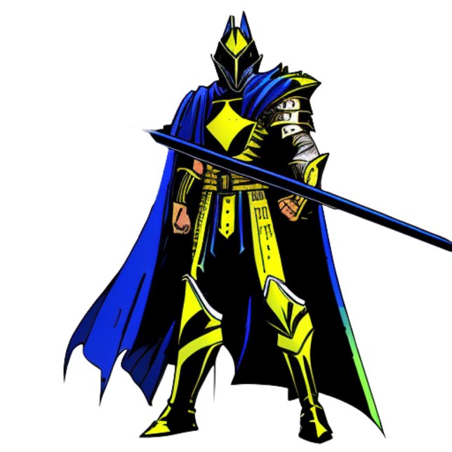 Camiseta Cavaleiros Angelicais (Criador carregado)