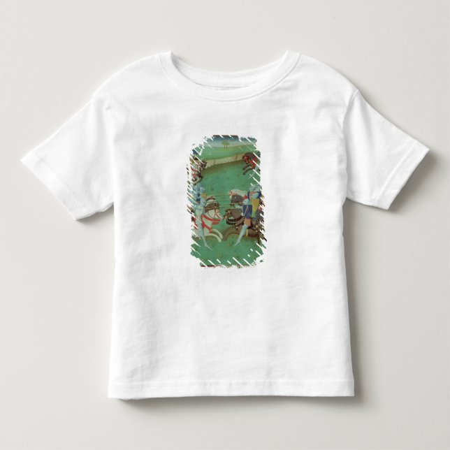 Camiseta Cavaleiros de ensino a joust (Frente)