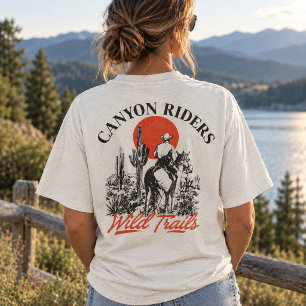 Camiseta Cavaleiros do Canyon Western Cowboy Deserto
