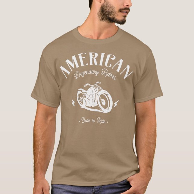 Camiseta Cavaleiros Legendários Americanos (Frente)