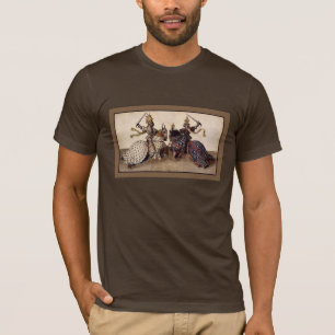 Camiseta cavaleiros medievais a jousting