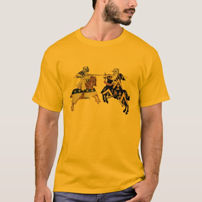 CAMISETA CAVALEIROS QUE JOUSTING (Frente)