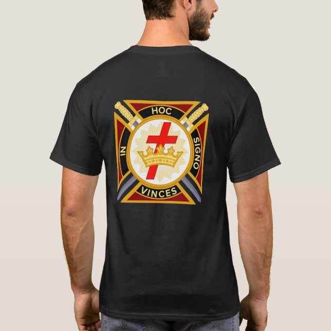 Camiseta Cavaleiros Templários (Verso)