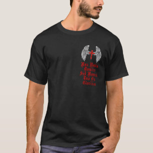 Camiseta Cavaleiros Templários Código Moral. 2 Design later