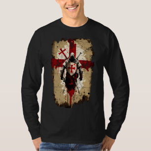 Camiseta Cavaleiros Templários Cruzador Cruzado Soldado do