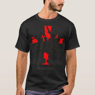 Camiseta Cavaleiros Templários Sagrados Cruzados