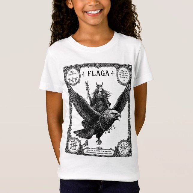 Camiseta Cavalgada da Águia do Destino Flaga (Frente)