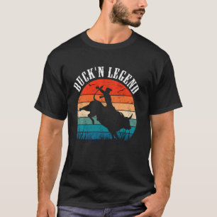 Camiseta Cavalgada de Touro, Lenda de Arremesso, Ocidente C