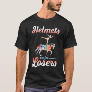 Camiseta Cavalgada em Trampolim para Meninas que praticam S