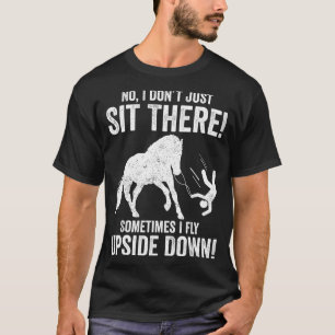 Camiseta Cavalgada Equestre Engraçada Saltando Ide Para Bai