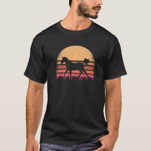 Camiseta Cavalgada Garanhão Angustiado Retro Vintage Ste