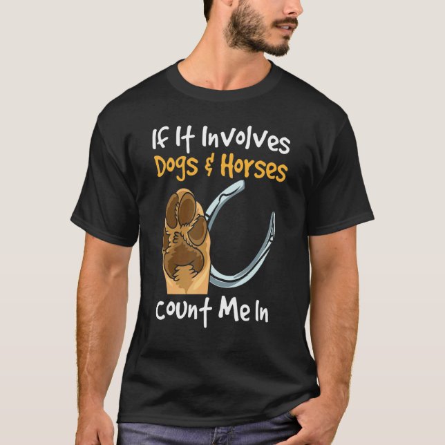 Camiseta Cavalgada Para Equestre Se Envolve Faça (Frente)
