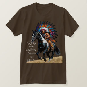 Camiseta Cavalgando com Sabedoria, Enraizado em Espírito