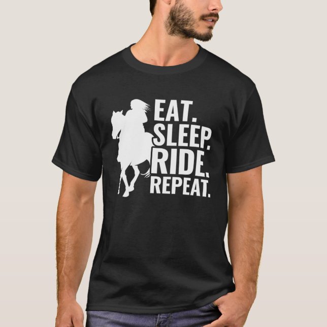 Camiseta Cavalgar Cavalo Fofo (Frente)