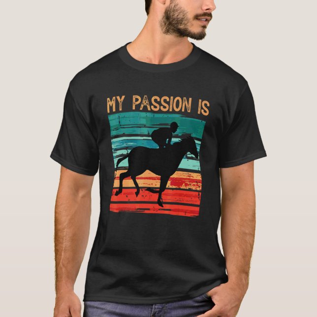 Camiseta Cavalgar Minha Paixão É Cavalos (Frente)