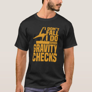 Camiseta Cavalgar Verificações Aleatórias de Gravidade Salt