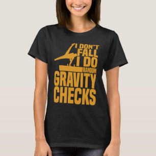 Camiseta Cavalgar Verificações Aleatórias de Gravidade Salt