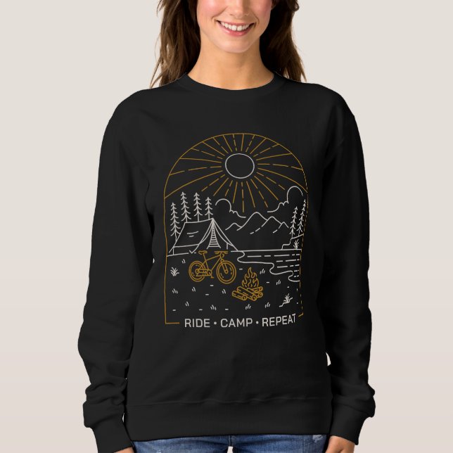 Camiseta Cavalgue Acampe Repita (Frente)