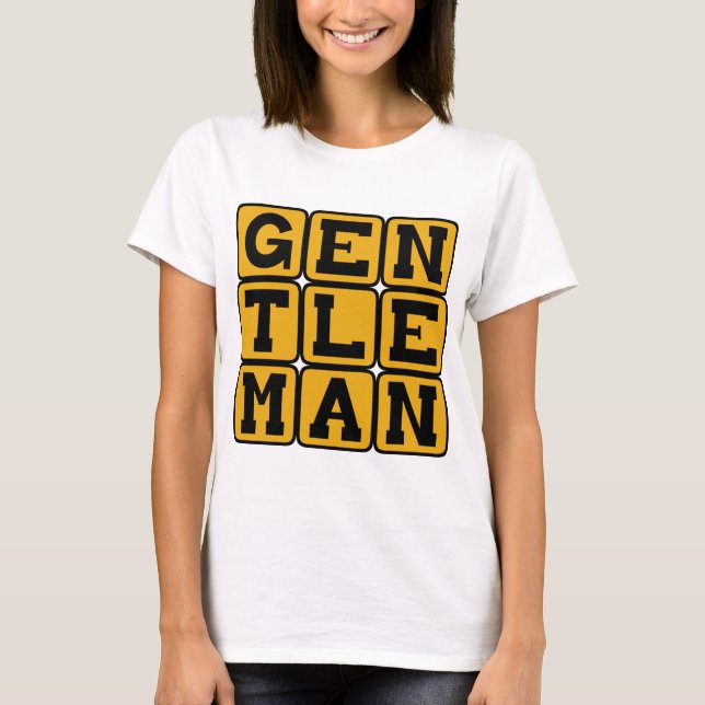 Camiseta Cavalheiro, Adulto Maduro (Frente)