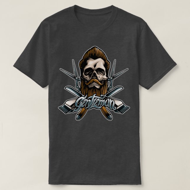 Camiseta Cavalheiro Barber (Frente do Design)