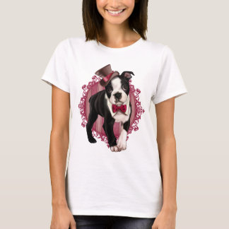 Camiseta Cavalheiro Boston Terrier
