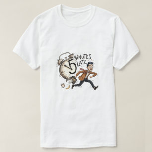 Camiseta Cavalheiro Desajeitado e Divertido Comédia