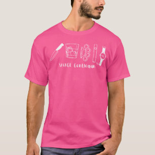 Camiseta Cavalheiro Fumando Charuto