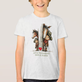 Camiseta Cavalheiros Bonitos e Cavalos