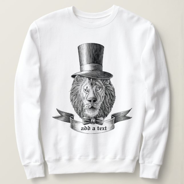 Camiseta Cavalheiros Lion (Frente do Design)