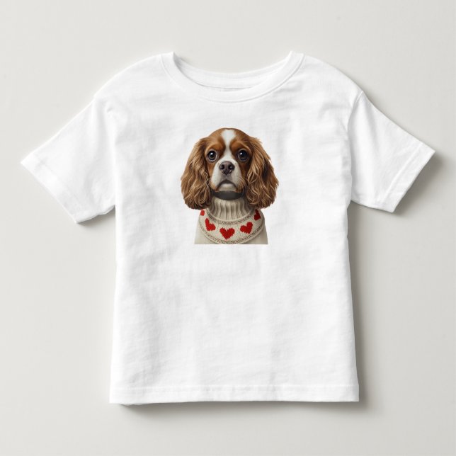 Camiseta Cavalier Coração de Amor (Frente)