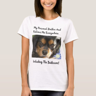 Camiseta Cavalier King Charles Eyes Personal Stalker