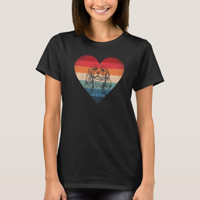 Camiseta Cavalier King Charles Spaniel 13 (Frente)